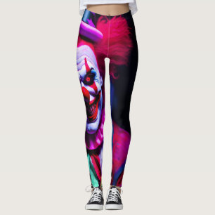 Leggings payaso temible