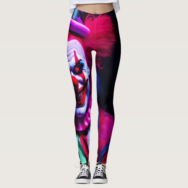 Leggings payaso temible (Anverso)
