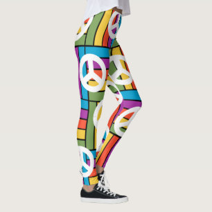 Leggings Paz en los años 1970