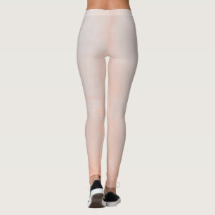 Leggings Peach Gray rústico oscuro