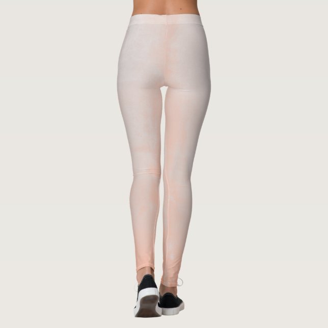 Leggings Peach Gray rústico oscuro (Reverso)