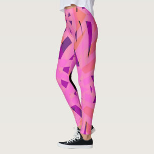 Leggings Peach Peach Peach Purple Yoga Fitness Ejercicio Va
