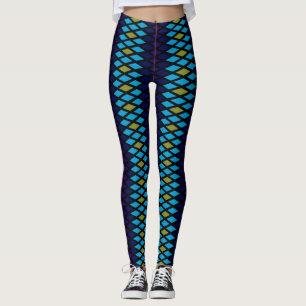 Leggings Peacock Diamond