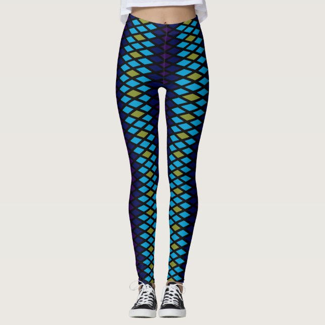 Leggings Peacock Diamond (Anverso)