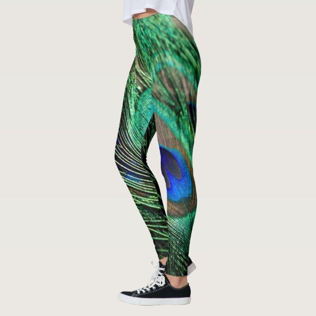Leggings Peacock Feather Lucky (Izquierda)