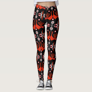 Leggings Peacock Peafowl Bird Folk