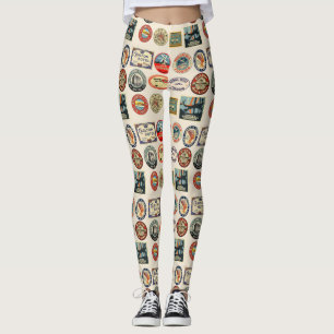 Leggings Pegatinas de viaje para equipaje
