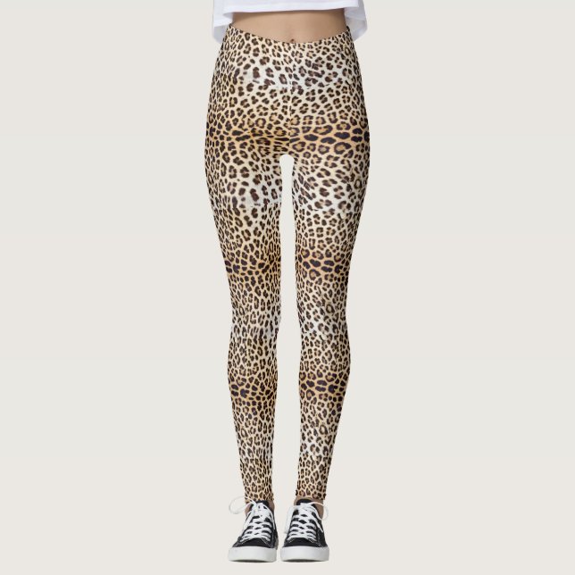 Leggings Pelo del leopardo (Anverso)