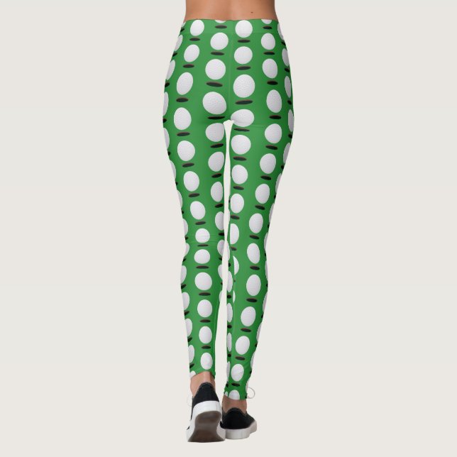 Leggings Pelota de golf y piernas de taladro (Reverso)