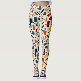 Leggings Pelota de pelota Kazimir Malevich inspirada en el