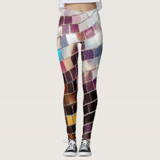 Leggings Pelota disco espejada