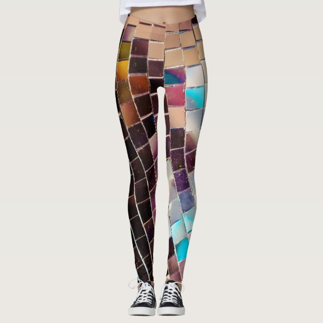 Leggings Pelota disco espejo (Anverso)