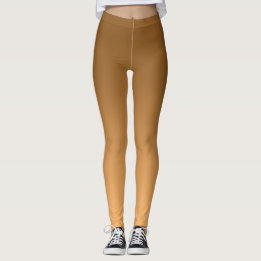 Leggings Pendiente neutral y llana de oro