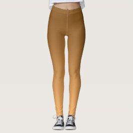 Leggings Pendiente neutral y llana de oro