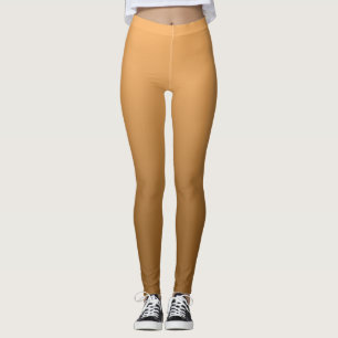 Leggings Pendiente neutral y llana de oro