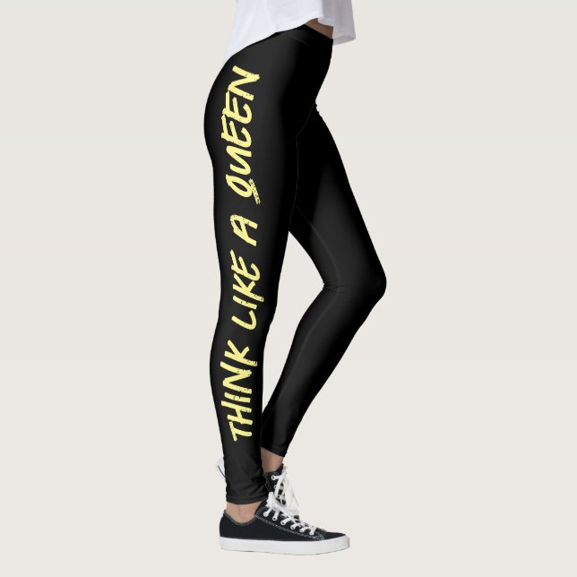 Leggings Pensar como una reina (Derecha)