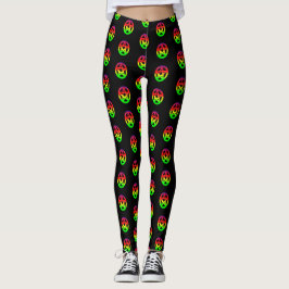 Leggings Pentáculos psicodélicos