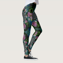 Leggings Peony Mandala
