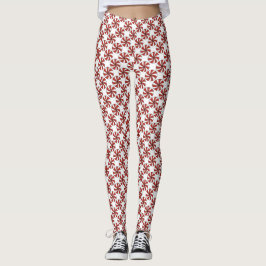 Leggings Peppermint Mints Navidades Candy Holiday Sweets