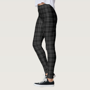 Leggings Pequeña tela escocesa de tartán de la rejilla