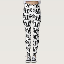 Leggings Pequeñas y divertidas galerías de gallos Año 2017 