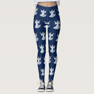 Leggings Pequeño Fantasma Espeluznante - Halloween 11 - Div