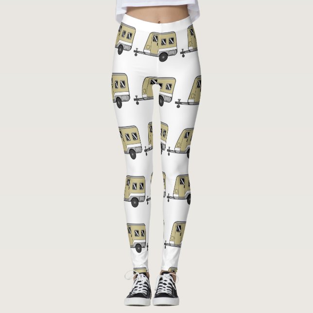 Leggings Pequeño Tan Caravana Camper Thunder_Cove  (Anverso)