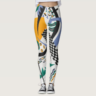 Leggings Pequeños mundos IV, abstracto, Wassil Kandinsky