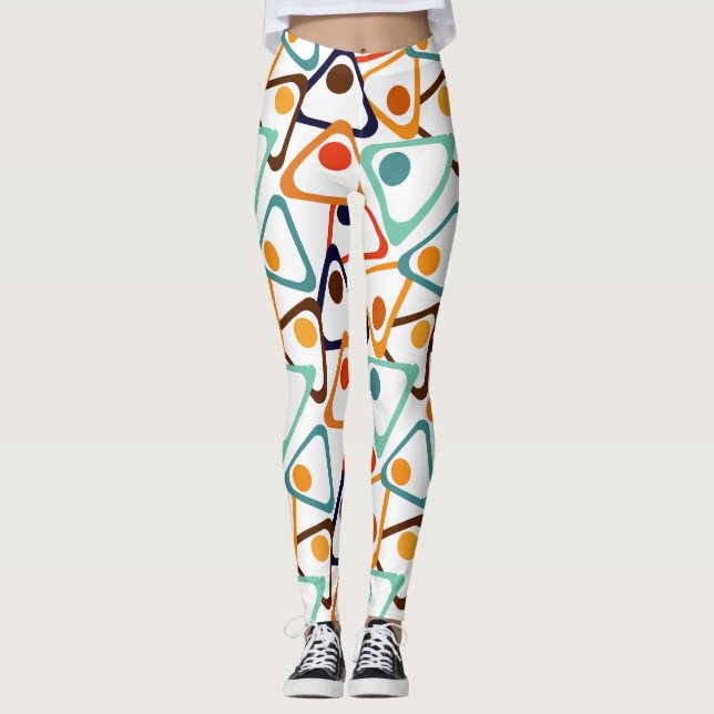 Leggings Pequeños triángulos de los años 70 (Anverso)