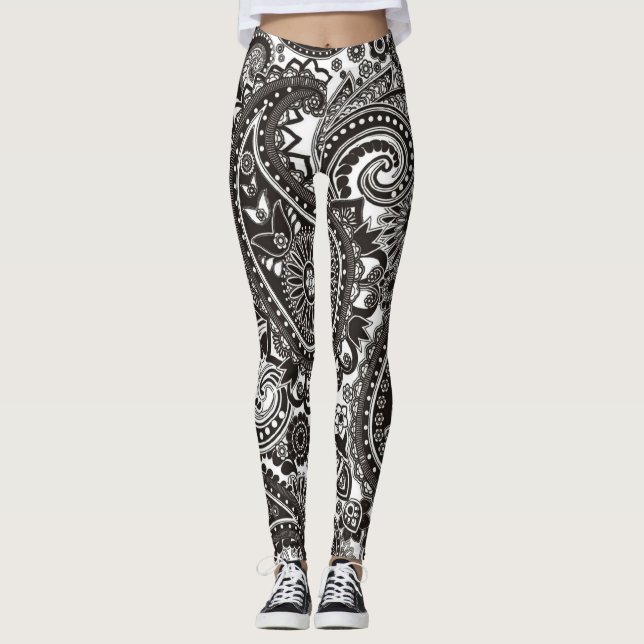 Leggings Perfectamente Paisley (Anverso)