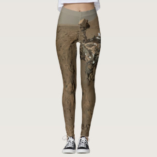 Leggings Perforación Marte Curiosidad Paisaje Marciano Rojo