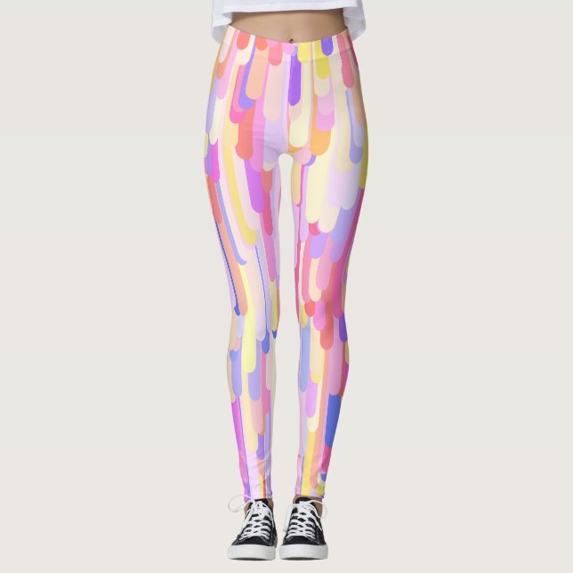 Leggings Perforaciones coloridas (Anverso)