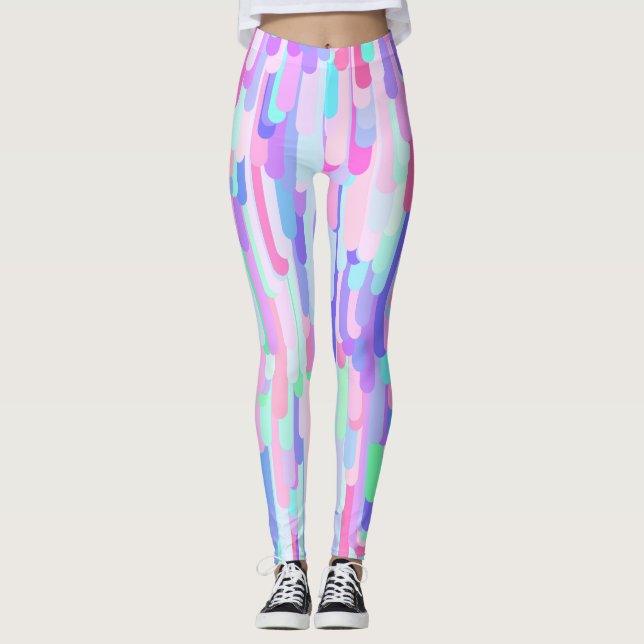 Leggings Perforaciones coloridas (Anverso)