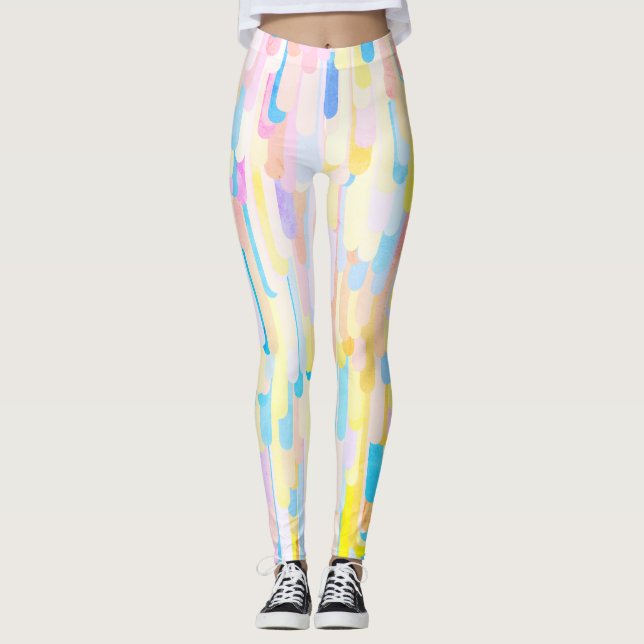 Leggings Perforaciones coloridas (Anverso)
