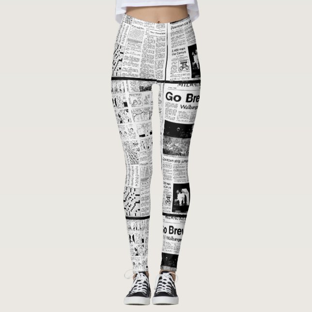 LEGGINGS PERIÓDICO (Anverso)