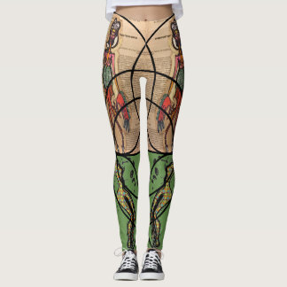 Leggings Periódico ruso