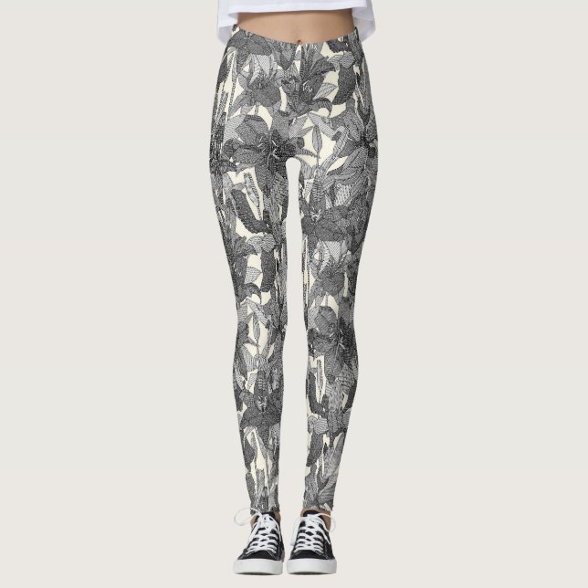 Leggings perla negra lily (Anverso)