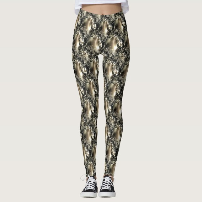 Leggings Perlas doradas (Anverso)