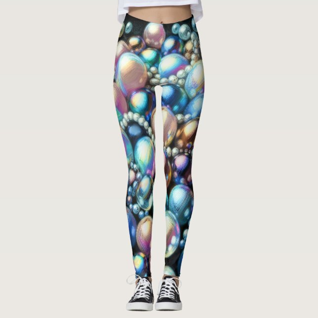 Leggings Perlas Pastel Duras Perlas Bandas Irlandesas (Anverso)