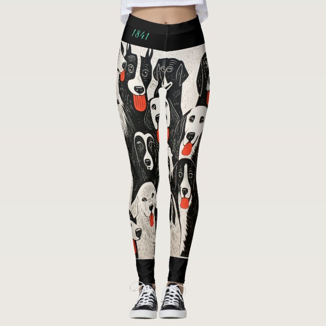 Leggings perritos (Anverso)