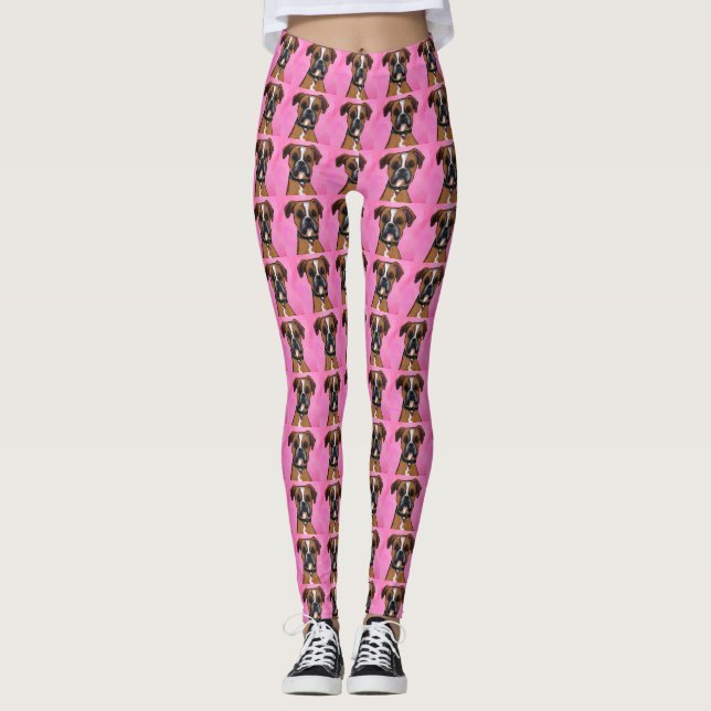 LEGGINGS PERRO BOXER (Anverso)