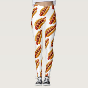 Leggings Perro caliente de SlipperyJoe's con vibra de BBQ d