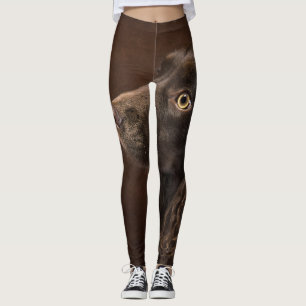 Leggings Perro moreno