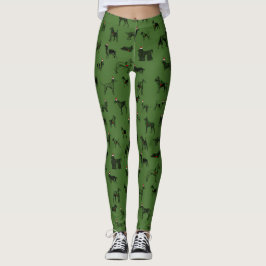 Leggings Perros del vintage (navidad)