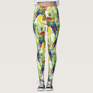 Leggings Perros Y Frutas Tropicales