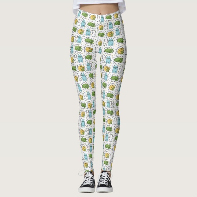 Leggings Persona del gato (Anverso)