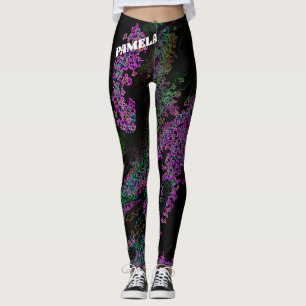 Leggings Personalice el arte artístico artsy Leggings#14 d