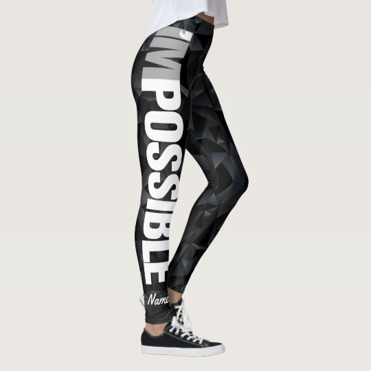 Leggings Personalíceme "son" las polainas negras POSIBLES