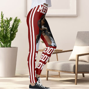 Leggings Personaliza a un Mascota, gato, mamá ama, profundo