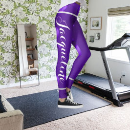 Leggings Personaliza tus propias leyendas hechas por Person